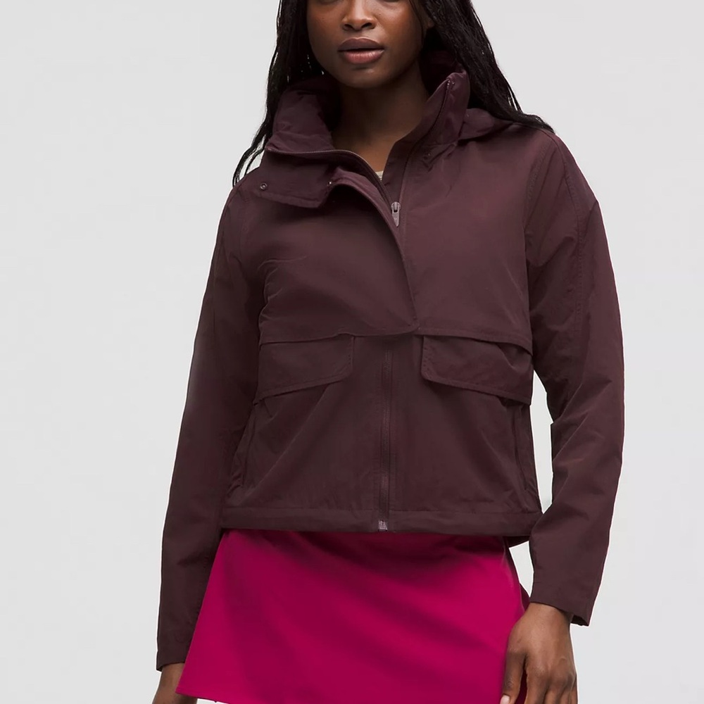 Lululemon Athletica Brown Utility Jacket